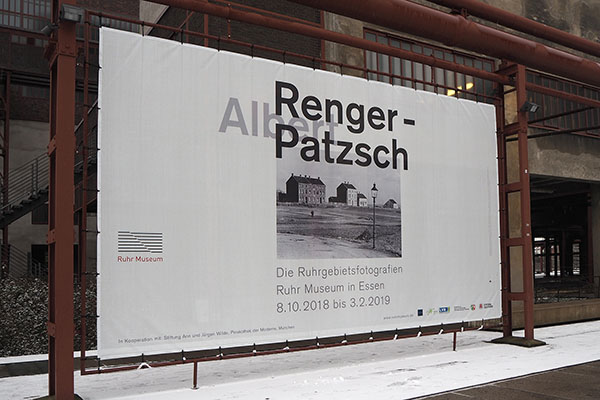 Albert-Renger-Patzsch, Sonderausstellung in Essen (30.01.19)